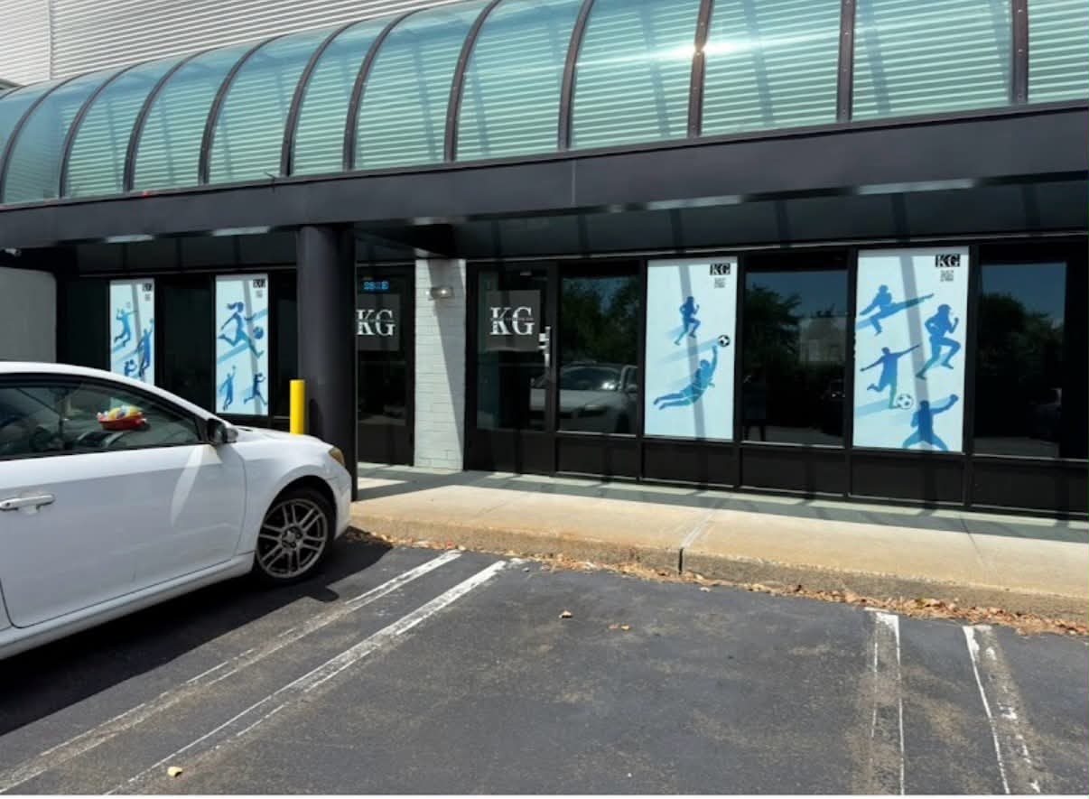 Front entrance of KG Elite Sports at 282 Quarry Road in Milford